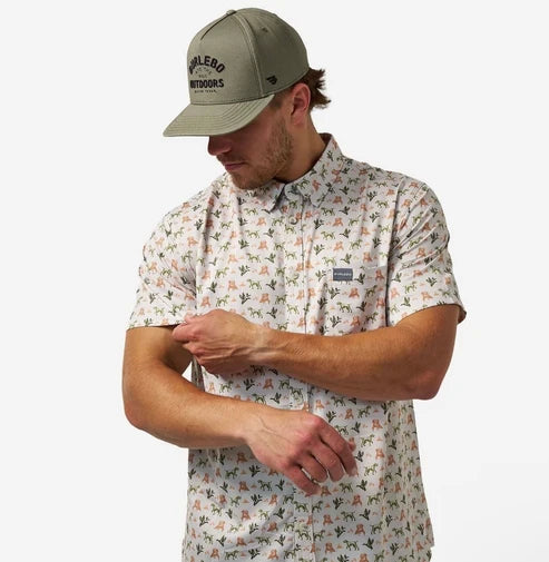 MALLARD DUCK DOG PERFORMANCE BUTTON UP