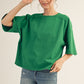 CASUAL KELLY GREEN TOP
