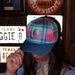 PLAID HORSESHOE CAP
