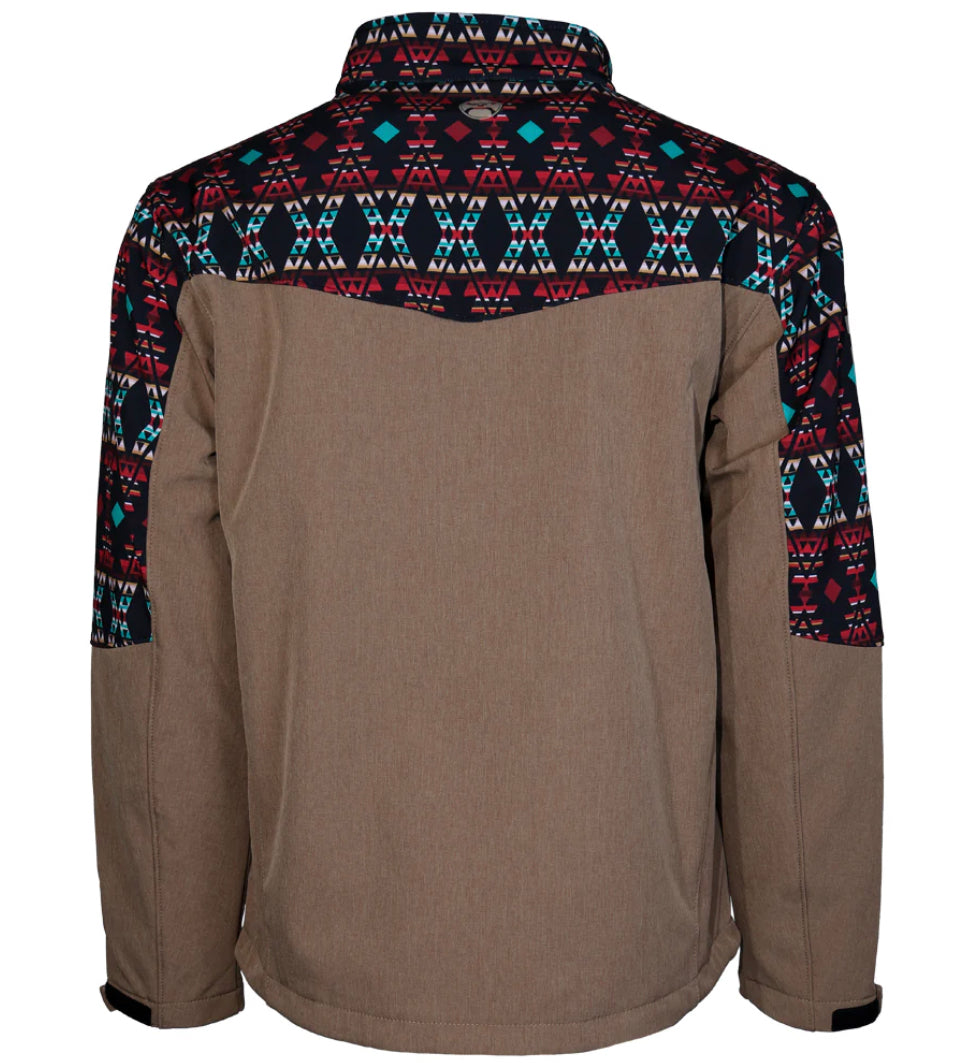 Hooey Mns Multi Aztec Softshell Jacket