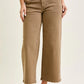 HW ANKLE WIDE GOLDEN BROWN JEAN