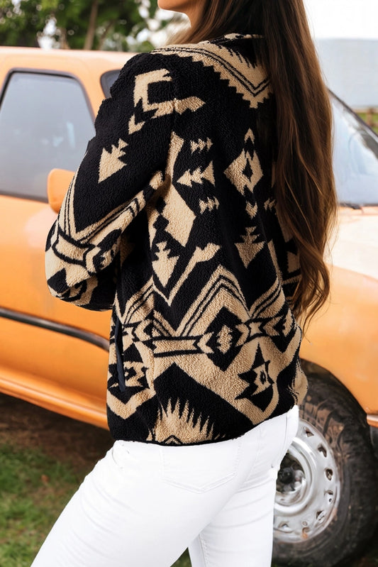 AZTEC 1/2 ZIP SWEATSHIRT