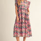 FAB BOHO FUCHSIA DRESS