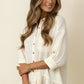 BABYDOLL PEPLUM CREAM TOP