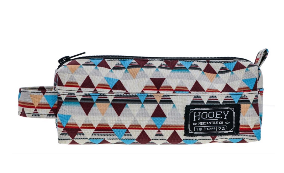 Hooey Cream Aztec Pencil Case