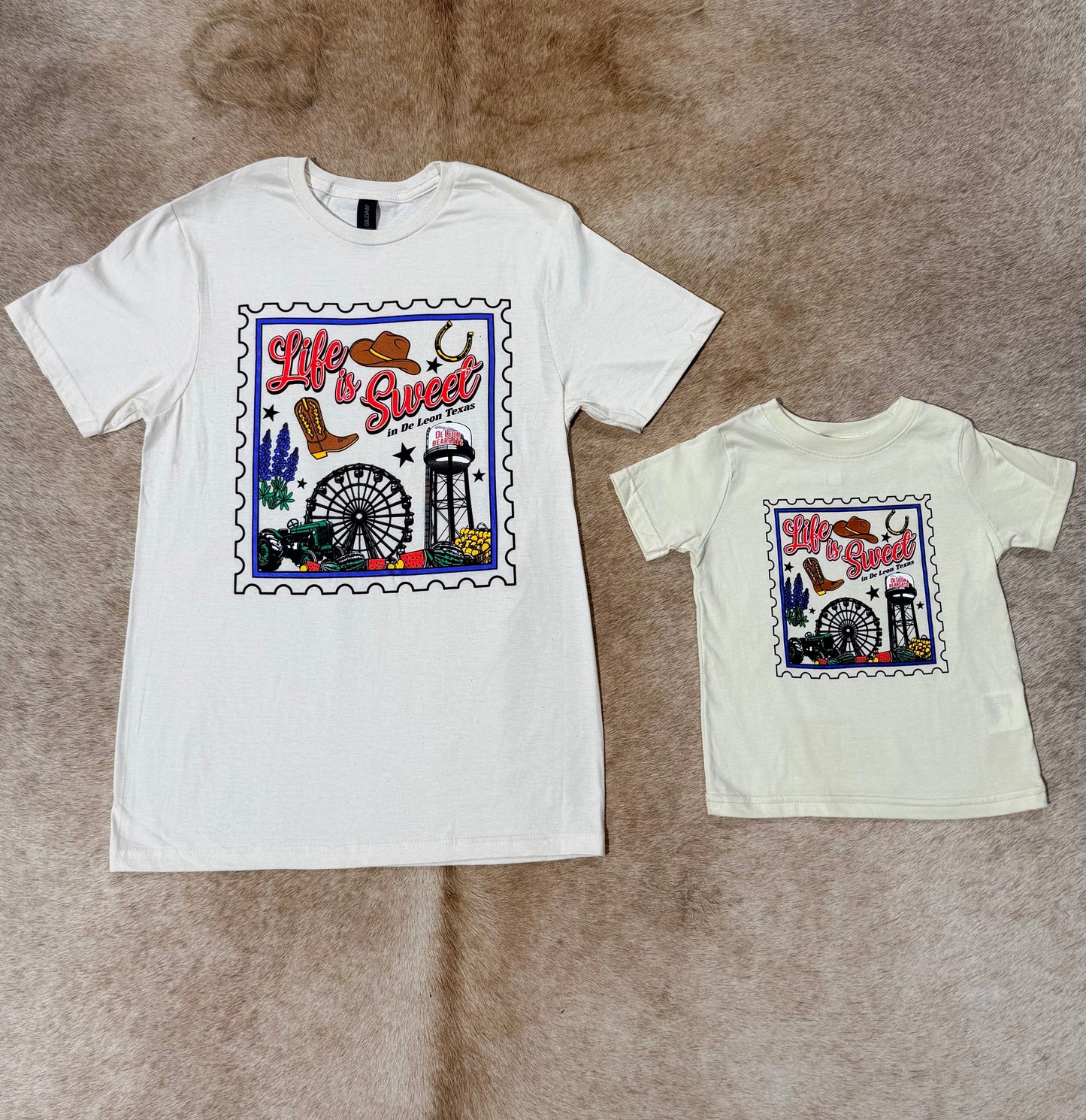 KIDS LIFE IS SWEET DE LEON, TX TEES