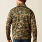 ARIAT MN CALDWELL GREEN 1/4 ZIP