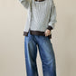 WAFFLE KNIT CHOCOLATE SWEATER