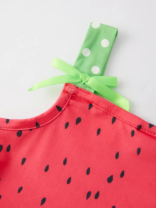 GIRLS WATERMELON DRESS