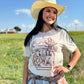 Western Skull Cactus Tee