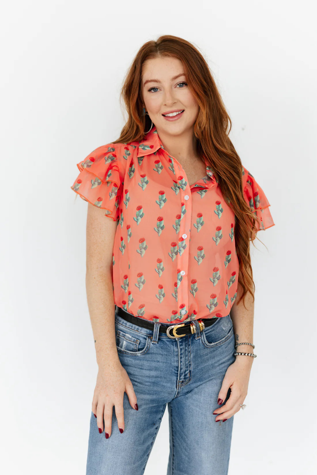 CACTUS FLUTTER TOP