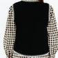 BOOT STITCH BLACK VEST TOP