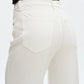 MAEVE MID RISE WHITE STRAIGHT JEANS