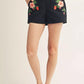 FLORAL POCKET SHORTS