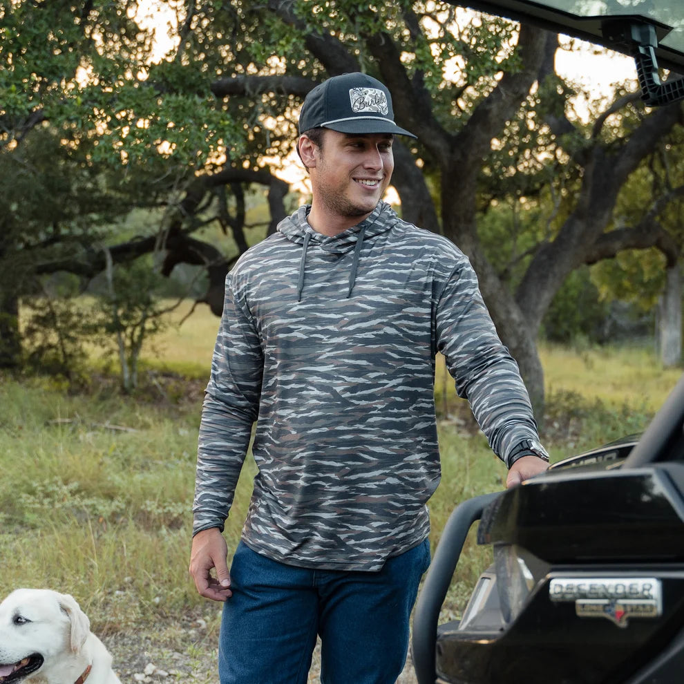 PERFORMANCE HOODIE TIGER STRIPE CAMO WETLANDS
