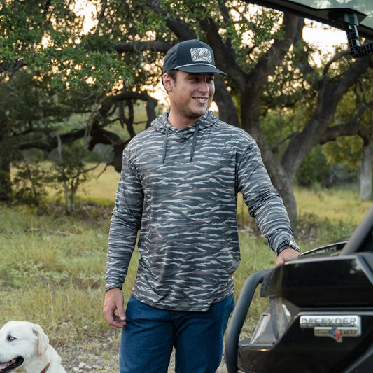 PERFORMANCE HOODIE TIGER STRIPE CAMO WETLANDS
