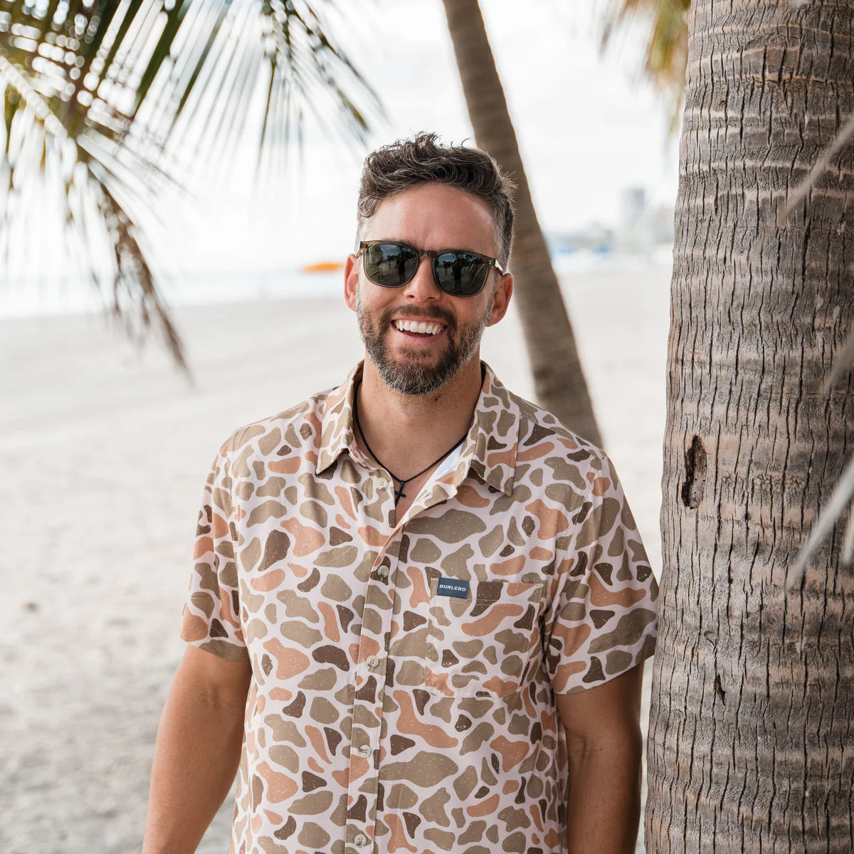 PERFROMANCE BUTTON UP VENADO CAMO