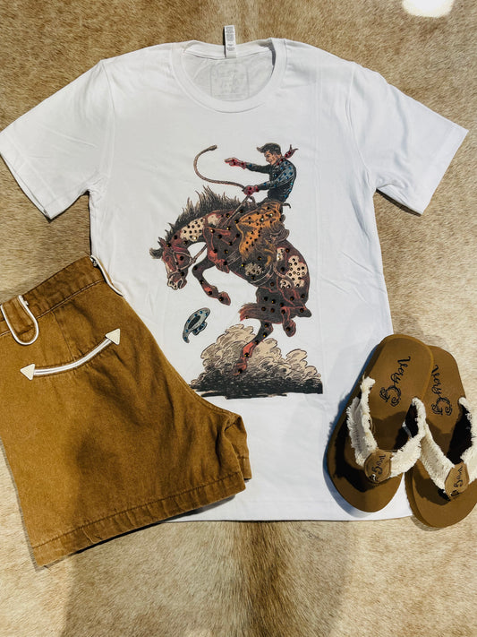 GINAS BRONC RIDER SS TEE