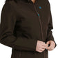 Cinch Wmn Teal Logo CC Jacket