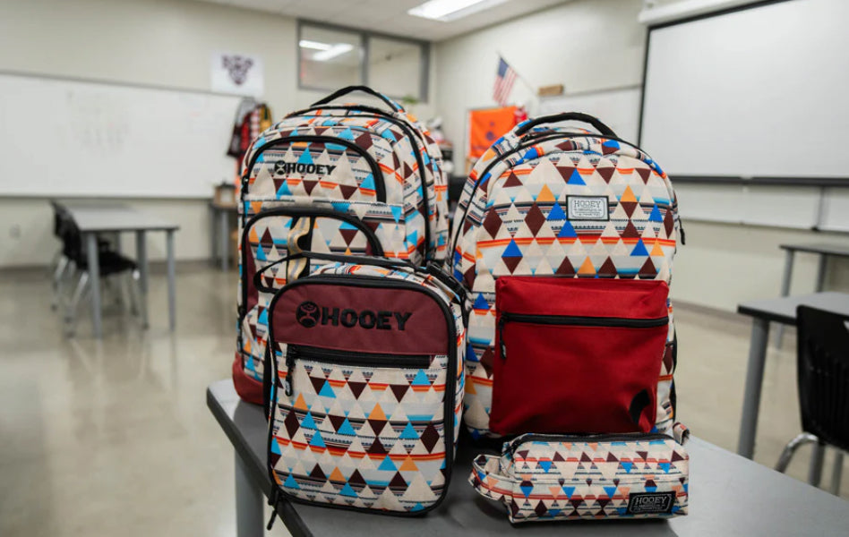 Hooey Cream/Black Aztec Lunchbox