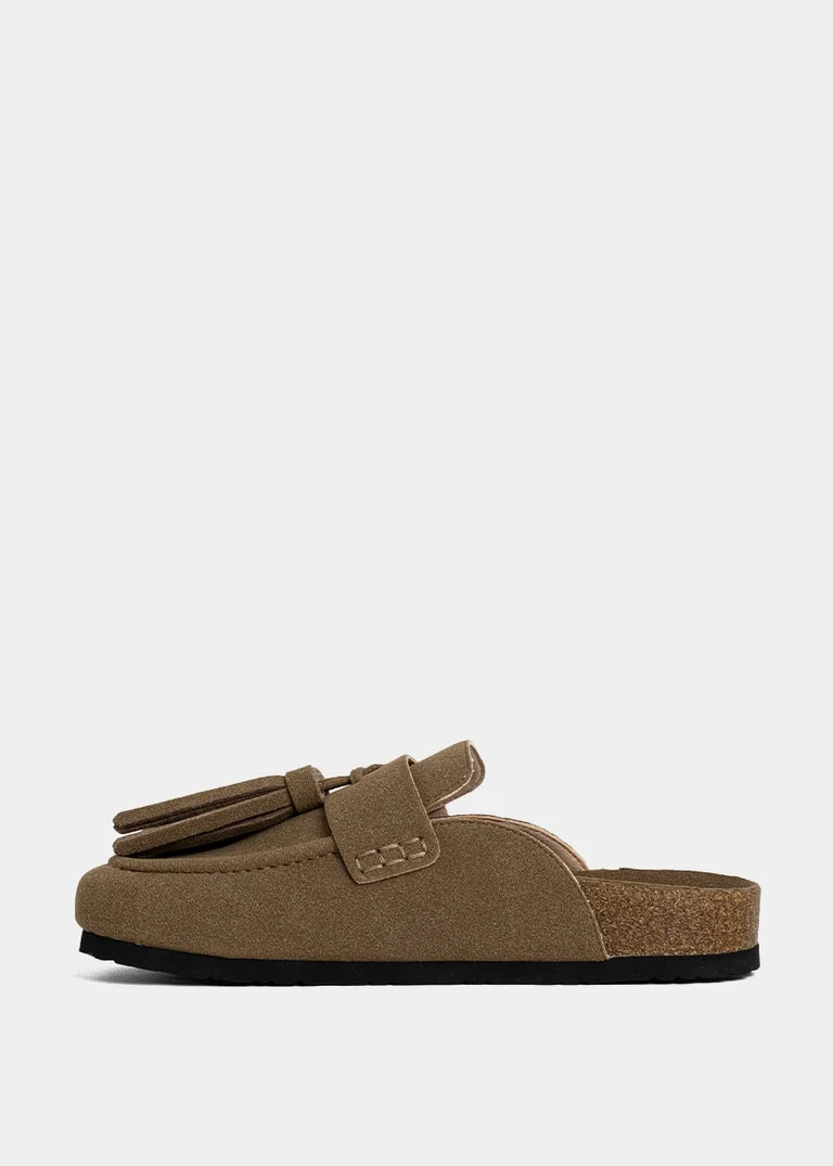 ARIANA TAUPE SUEDE
