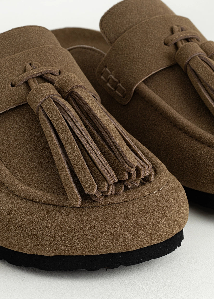 ARIANA TAUPE SUEDE