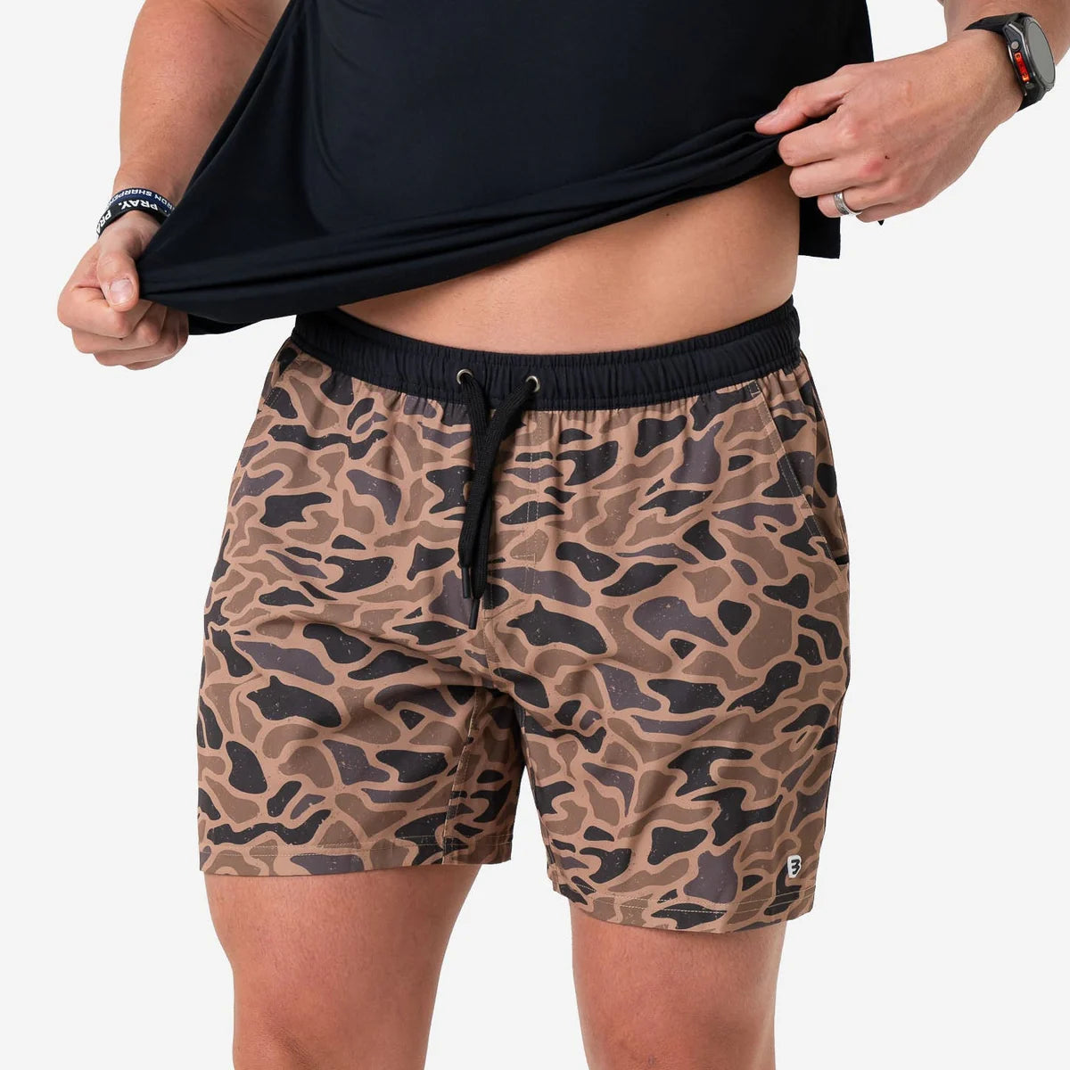 GAUGE CAMO 7" ATHLETIC SHORTS