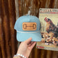 LIGHT BLUE SNAFFLE BIT CAP