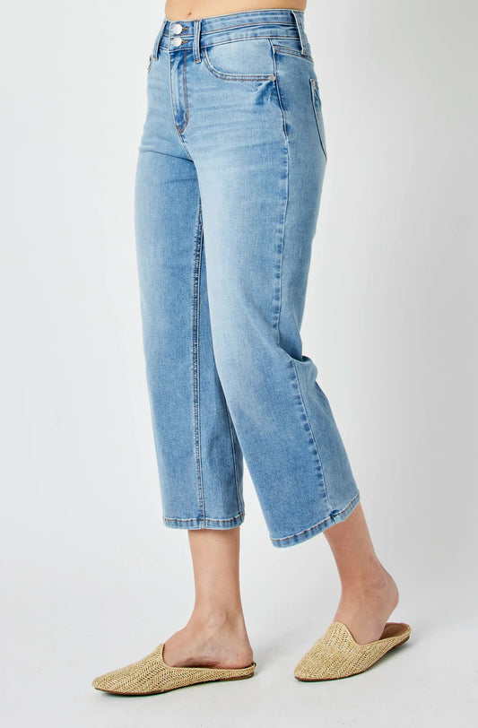 Judy Blue Hi-Waisted Crop Jean