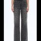 BLACK LEOPARD HR JEANS
