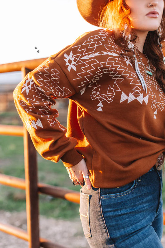 THE SADDLE RANCH SWEATER