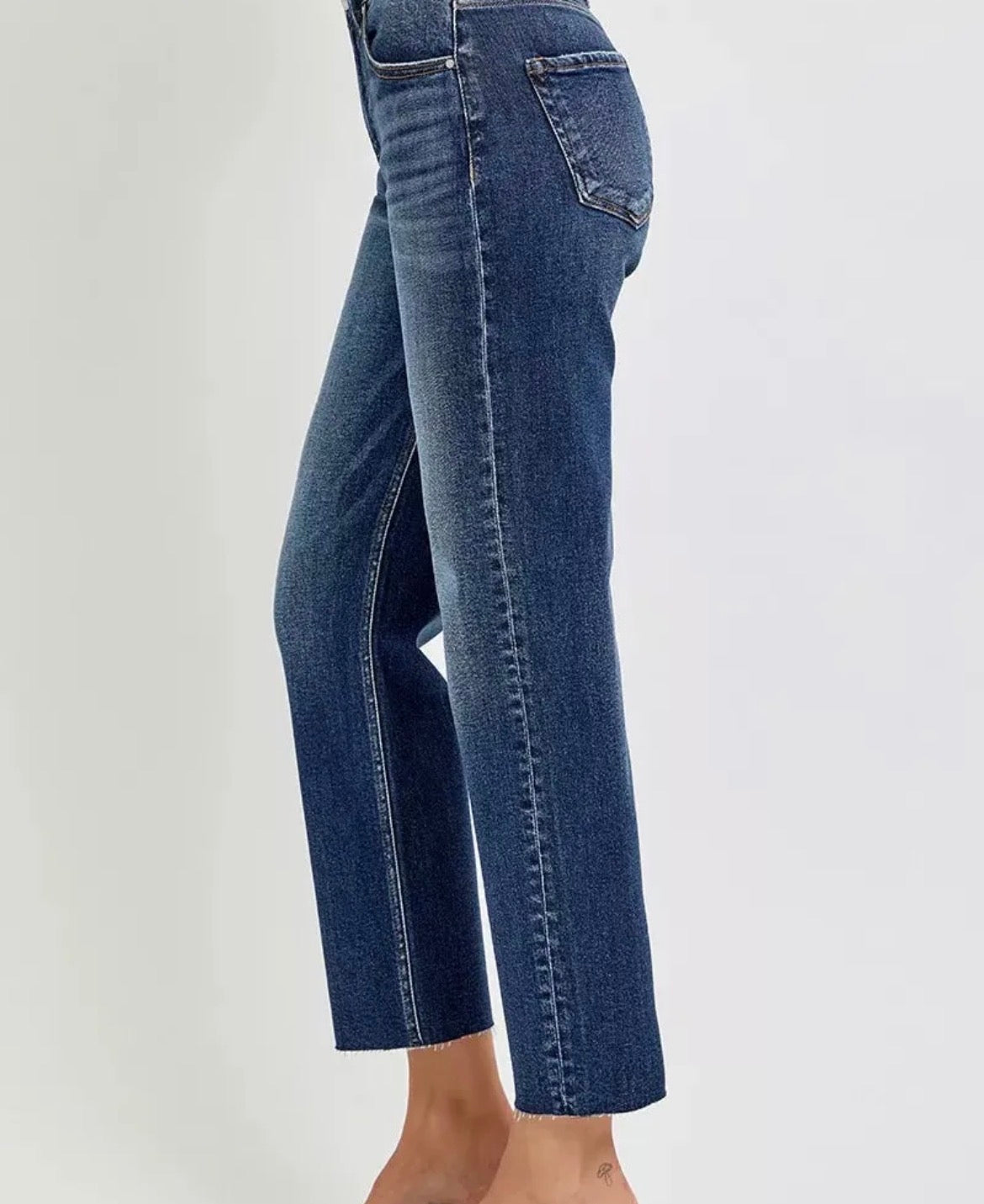 HI-RISE SLIM BARREL JEAN