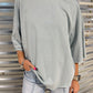 VINTAGE KNIT LIGHT BLUE TOP