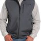 Cinch Mn Bonded Charcoal Vest