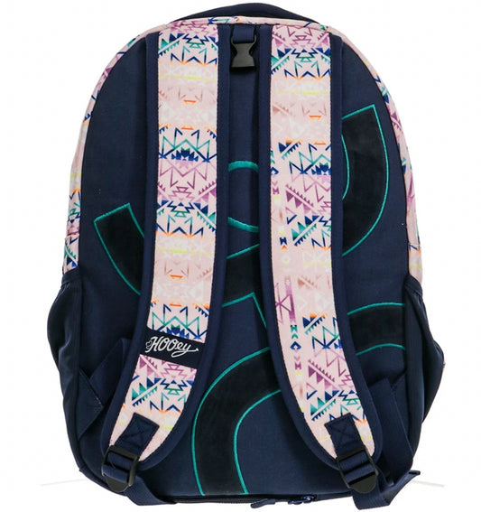 Hooey Recess Pink/Navy Aztec Backpack