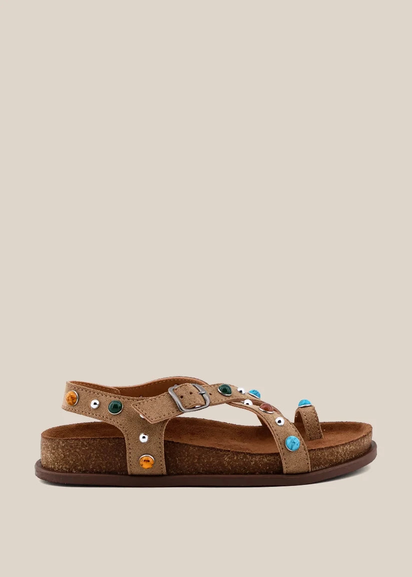 BECKY TAUPE SANDAL