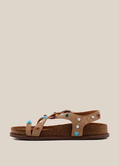 BECKY TAUPE SANDAL
