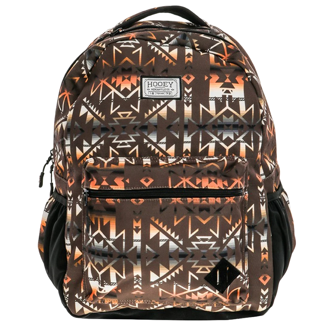 HOOEY RECESS BROWN/ORANGE BACKPACK