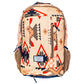 HOOEY ROCKSTAR TAN W/AZTEC BACKPACK
