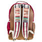 HOOEY OX BURGUNDY/TAN W/AZTEC BACKPACK