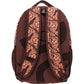 Recess Backpack Brown & Tan Leather Pattern