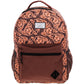 Recess Backpack Brown & Tan Leather Pattern