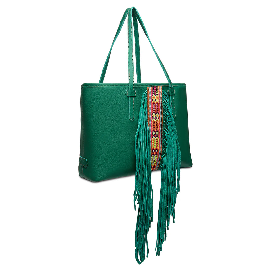 CONSUELA BREEZY FRINGE TEAL