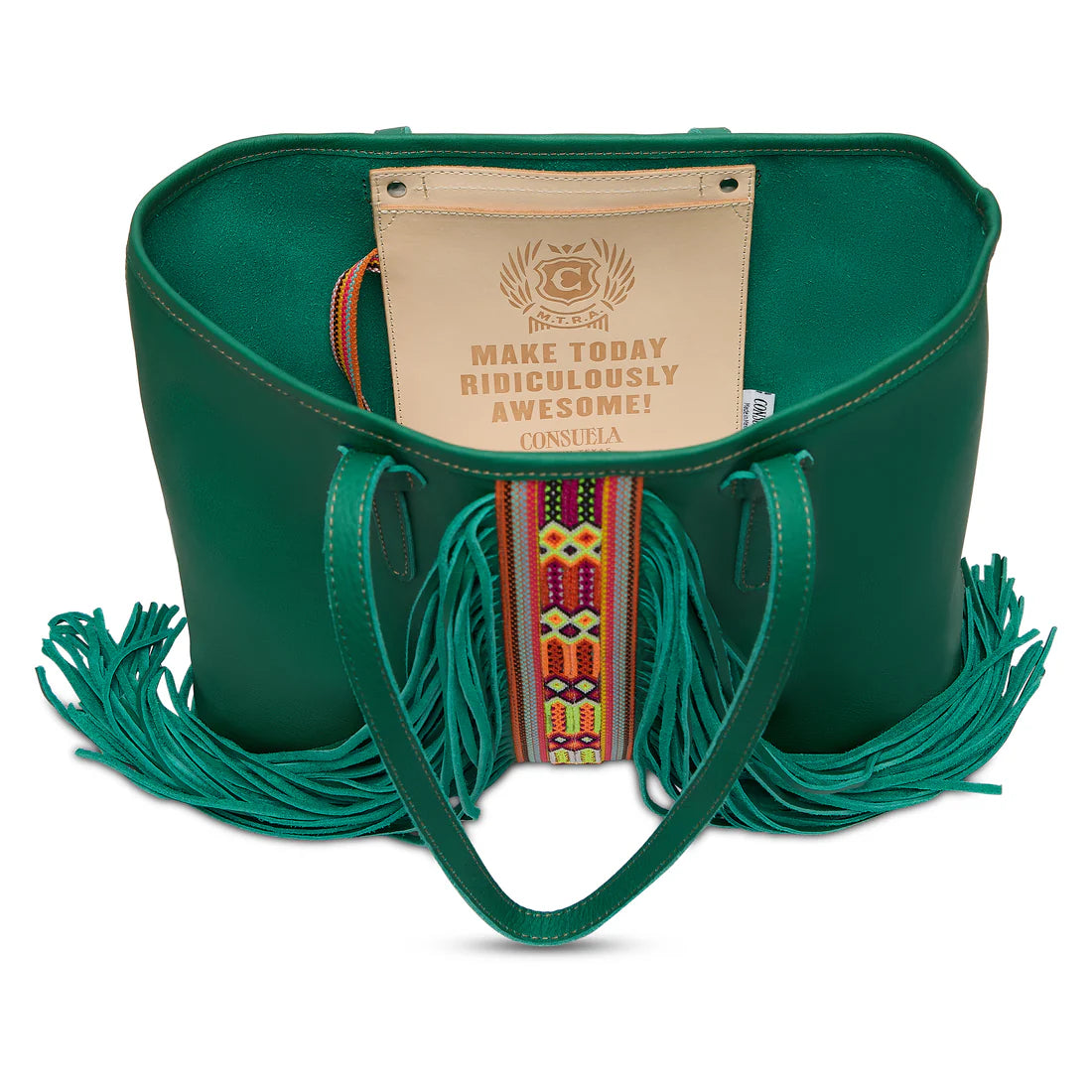 CONSUELA BREEZY FRINGE TEAL
