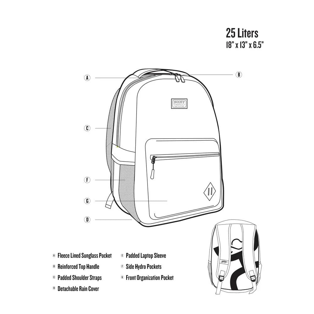 Recess Backpack Brown & Tan Leather Pattern