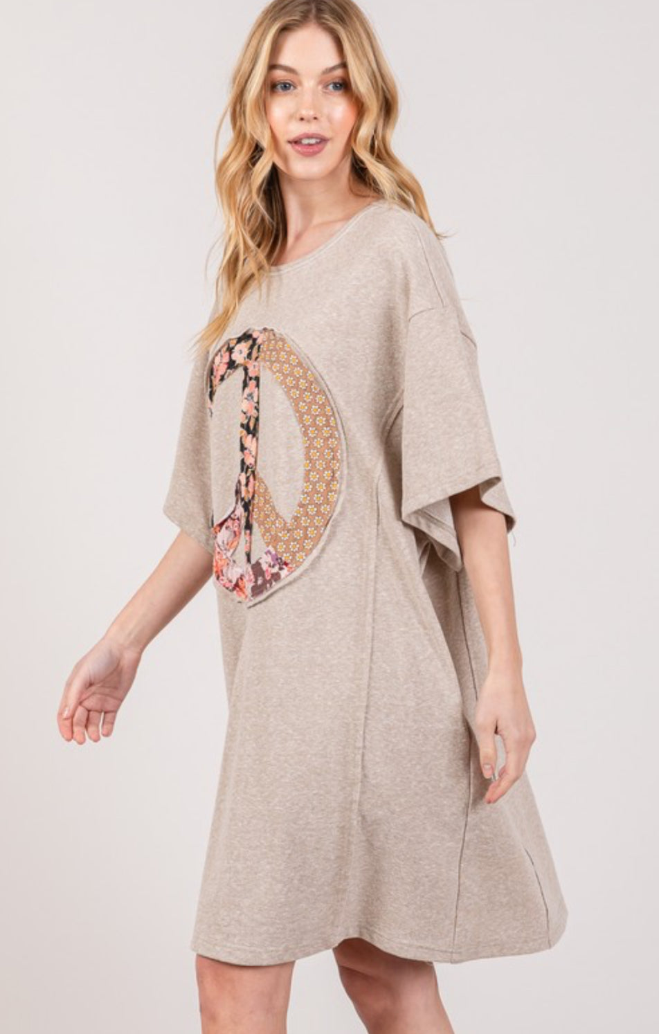 Peace T-Shirt Dress