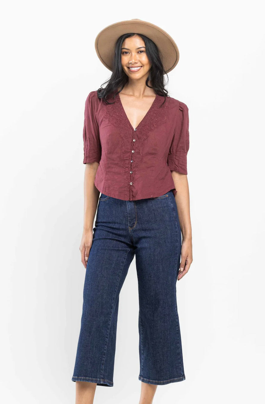 Judy Blue HW TC Tailored Crop Jean