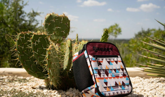 Hooey Cream/Black Aztec Lunchbox