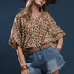 BUBBLE SS ANIMAL BLOUSE