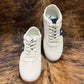 VERY G BEIGE/NAVY CASUAL SNEAKER